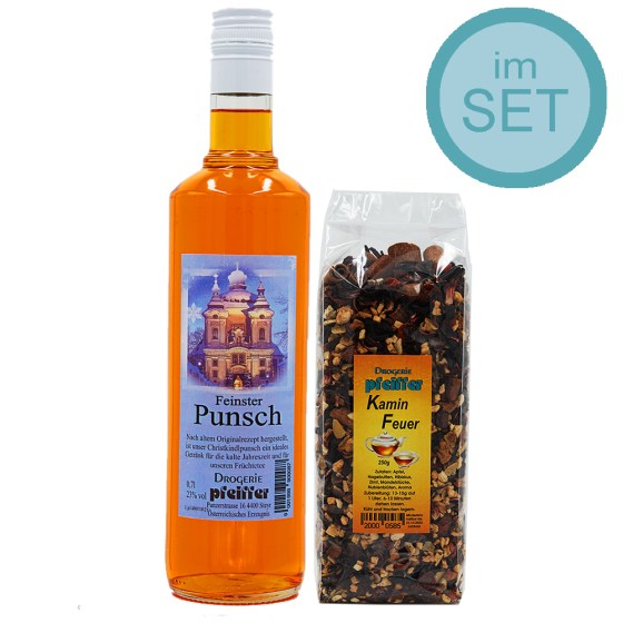 Punsch-Set Kaminfeuer